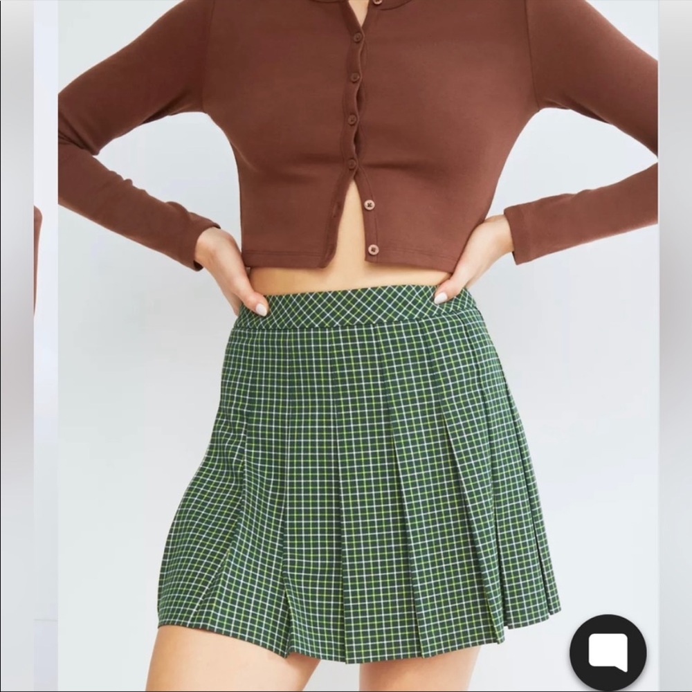 aritzia sunday best mini skirt size 0